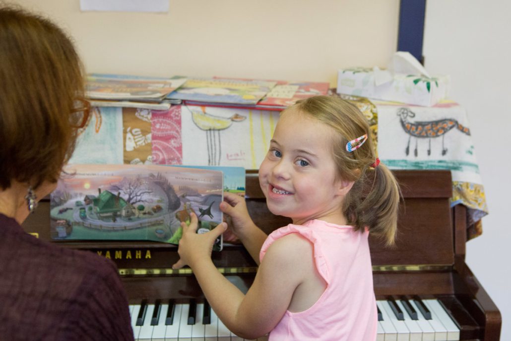 Children enjoy music at The Champion Centre