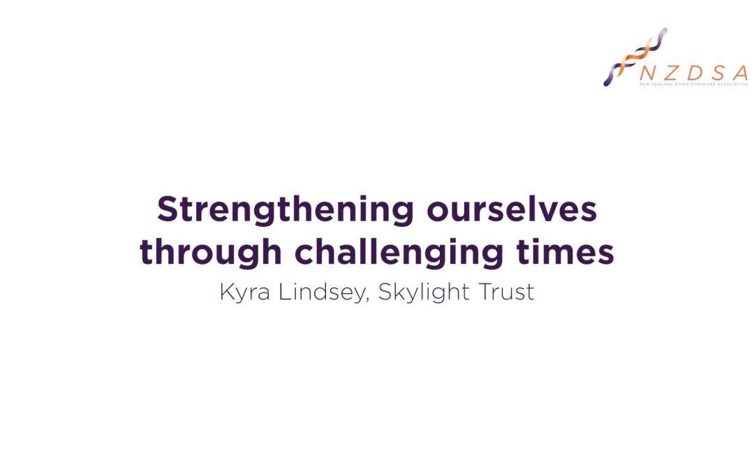 Strengthening ourselves through challenging times (WEBINAR)