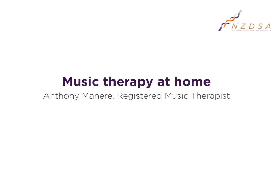 Music therapy at home (WEBINAR)