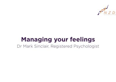 Managing your feelings (WEBINAR)