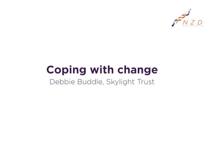 Coping with change (WEBINAR)