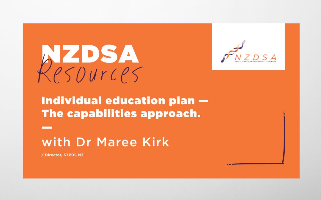 Individual Education Plan – The capabilities approach (WEBINAR)