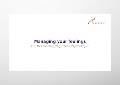 Managing your feelings (WEBINAR)