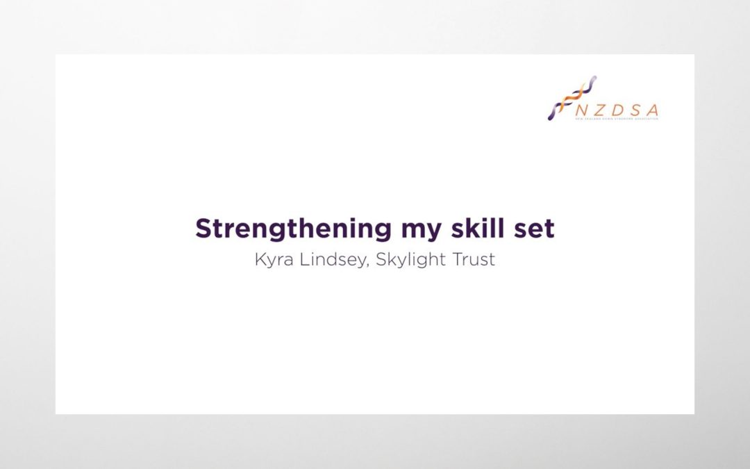 Strengthening my skill set (WEBINAR)