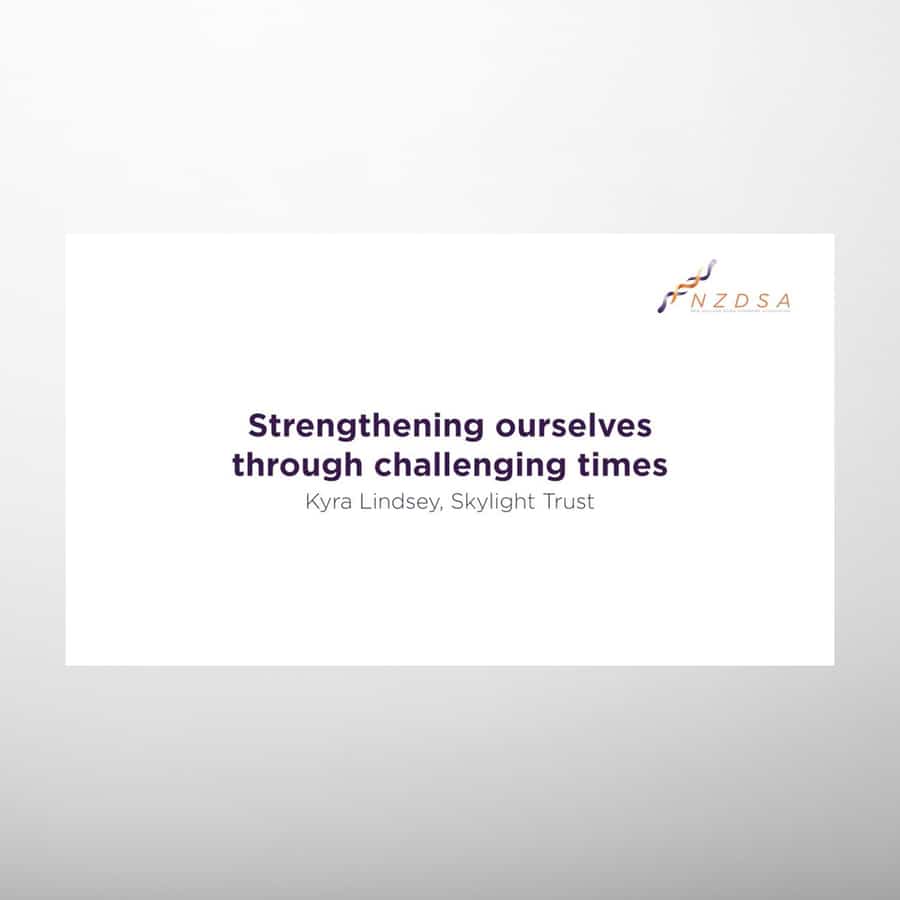 Strengthening ourselves through challenging times (WEBINAR)